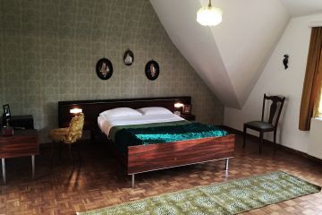 Gasten van woning Boskant dromen nog steeds weg in de speciaal gestylede slaapkamer