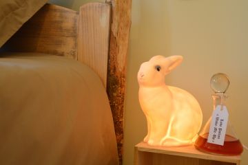 Een sprookjeshuis inclusief konijn en toverdrank